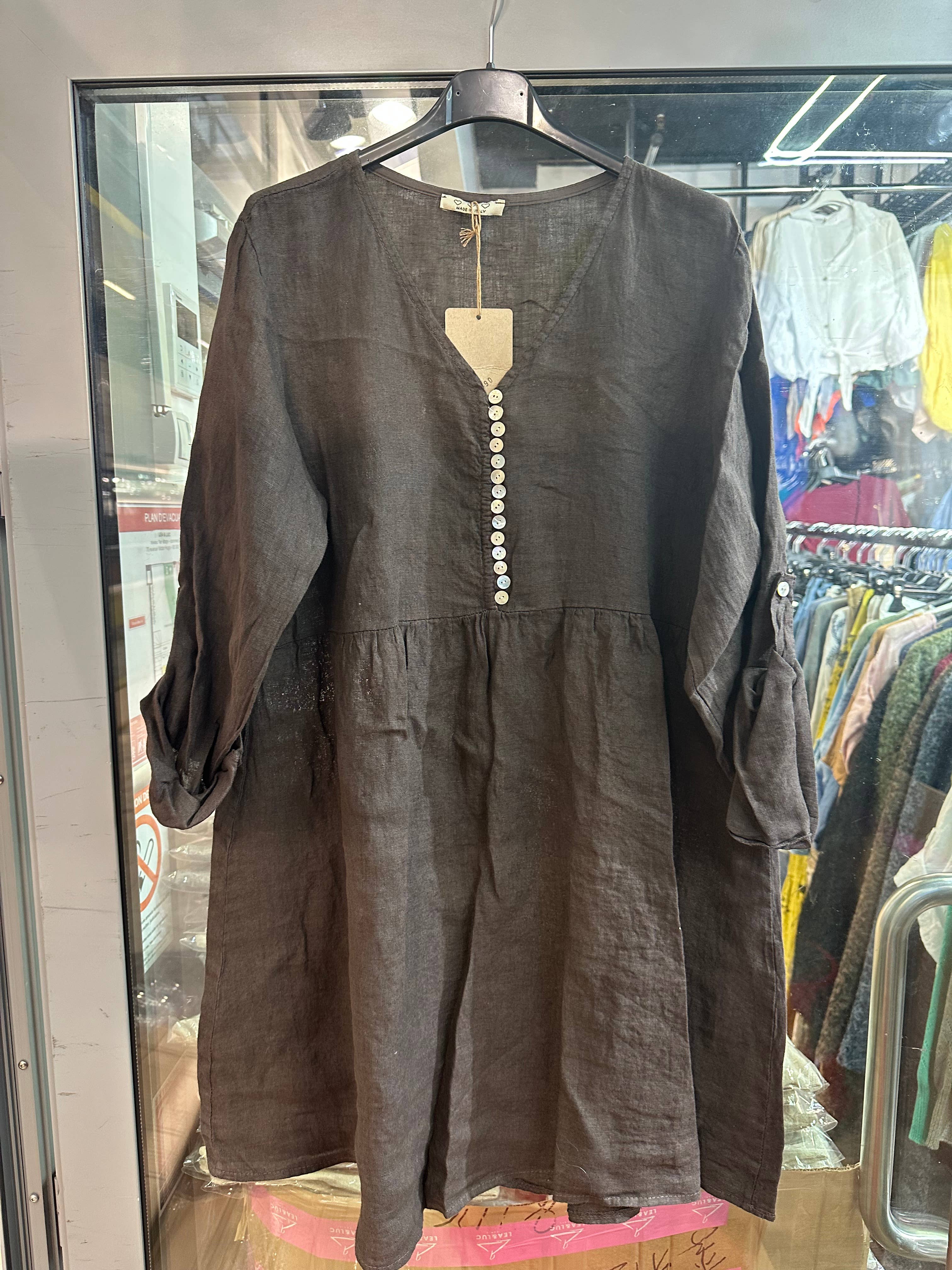 LÉA & LUC - Vendita all'ingrosso Vestito - Donna - Abiti in 100% lino RIF. 11395