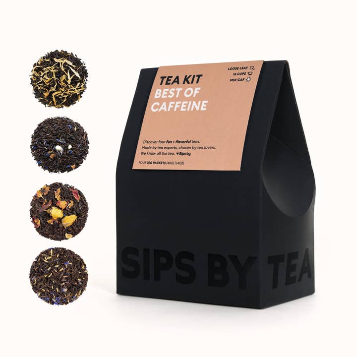 Kit de thé Best of Caffeine pour la vente par Sips by