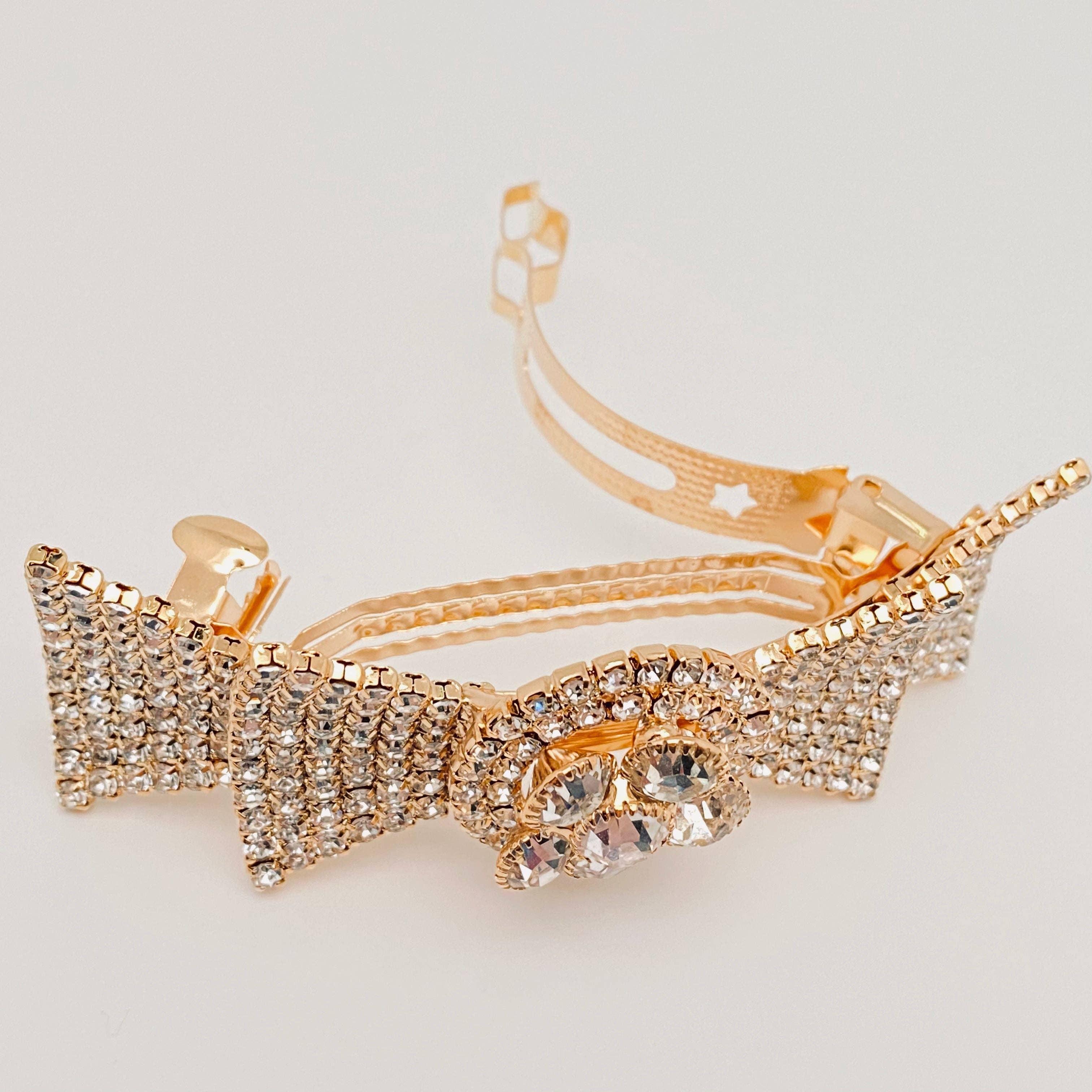 Mio Queena – Engroshandel Hårspænde - Dame – Dame hårnål besat med Rhinestone hårklip5