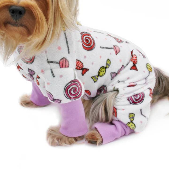 Pijamas Minky Sweet Doces Ultra Soft por atacado de Klippo Pet