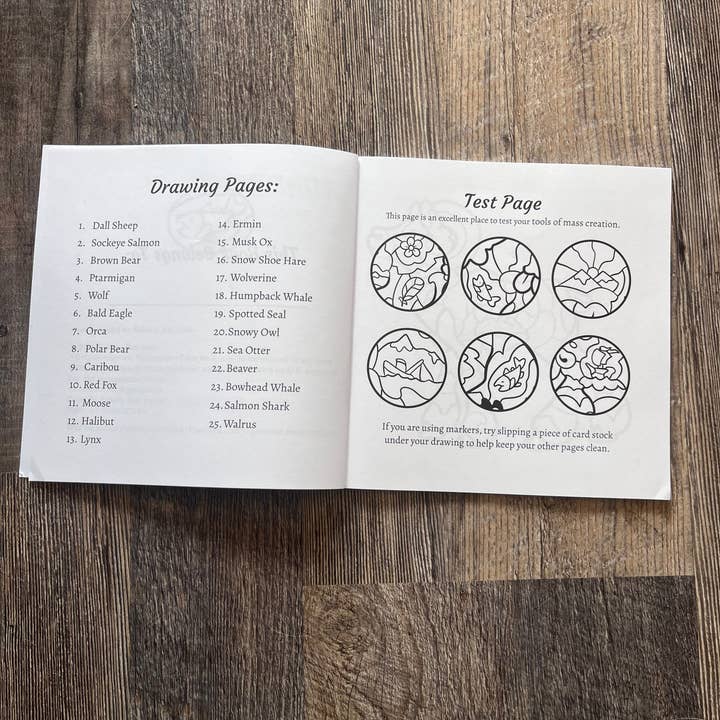 FJ Creations - Wholesale Coloring & Activity Book - Kids & Baby - Mini Doodle Alaska Coloring Book of Alaska1