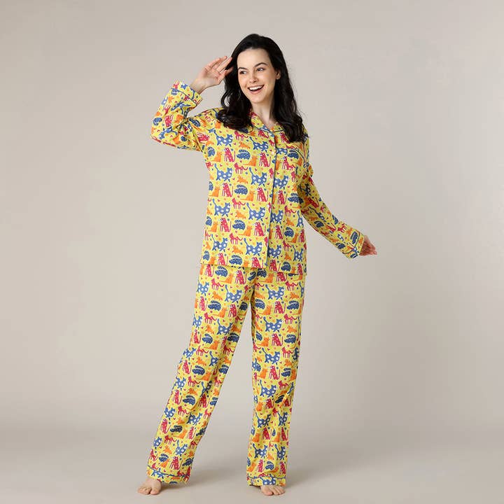 Multi Set de pijama Cat Lovers de venta al por mayor en Faire