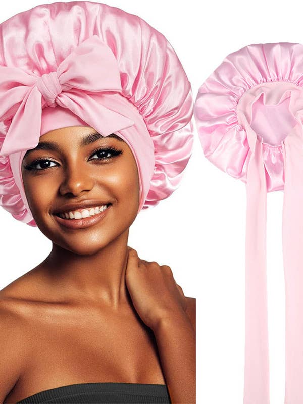 Elastisches Band Schleife Breiter Rand Schlafhaube für den Großhandel von VividLux