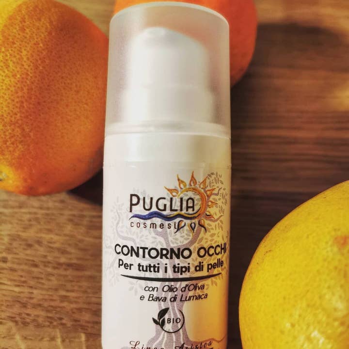 Puglia Cosmesi – wholesale Ögonkräm/-gel – Ögonkräm för alla hudtyper, ekologisk, anti-rynk