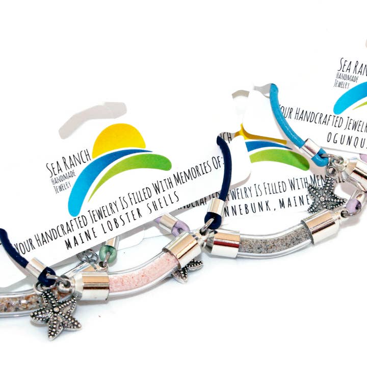 Bracciale Capsula di Sabbia 9M - MI INVII LA TUA SABBIA per la vendita all'ingrosso da parte di Sea Ranch Jewelry