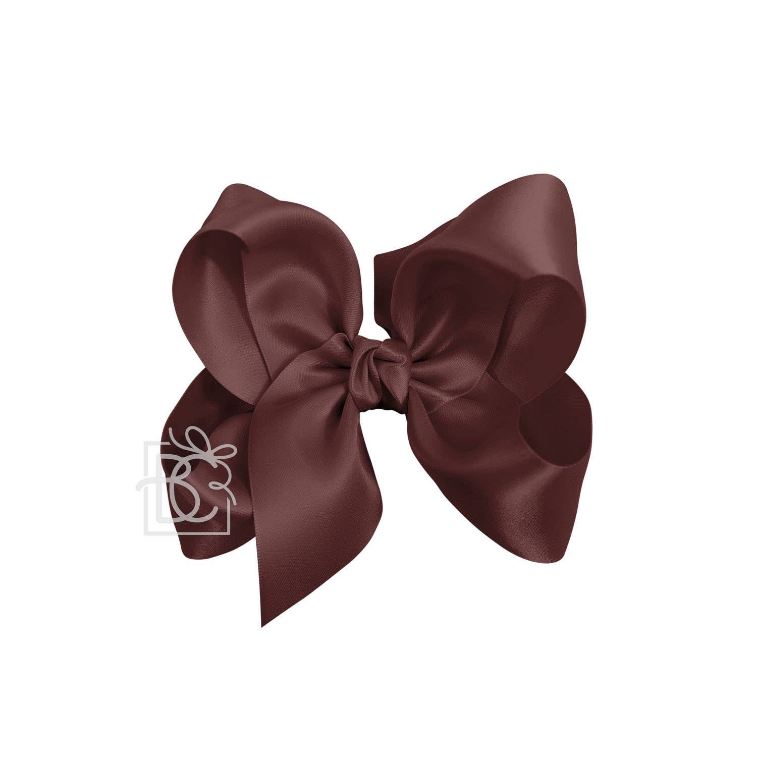 Beyond Creations, LLC - Wholesale Hair Bow - Kids - SATIN BOW ON CLIP110