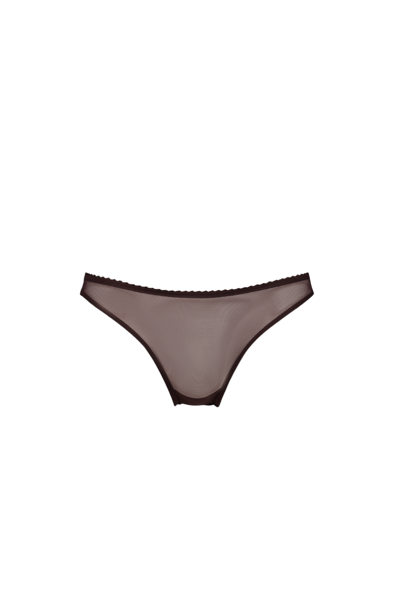 Nénés - Wholesale Underwear - Women's - Vanessa Panties - Brown5