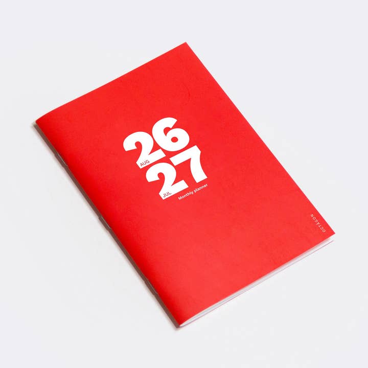 2026-2027 Small Monthly Planner · Similar A5 size for wholesale by OCTAGON DESIGN