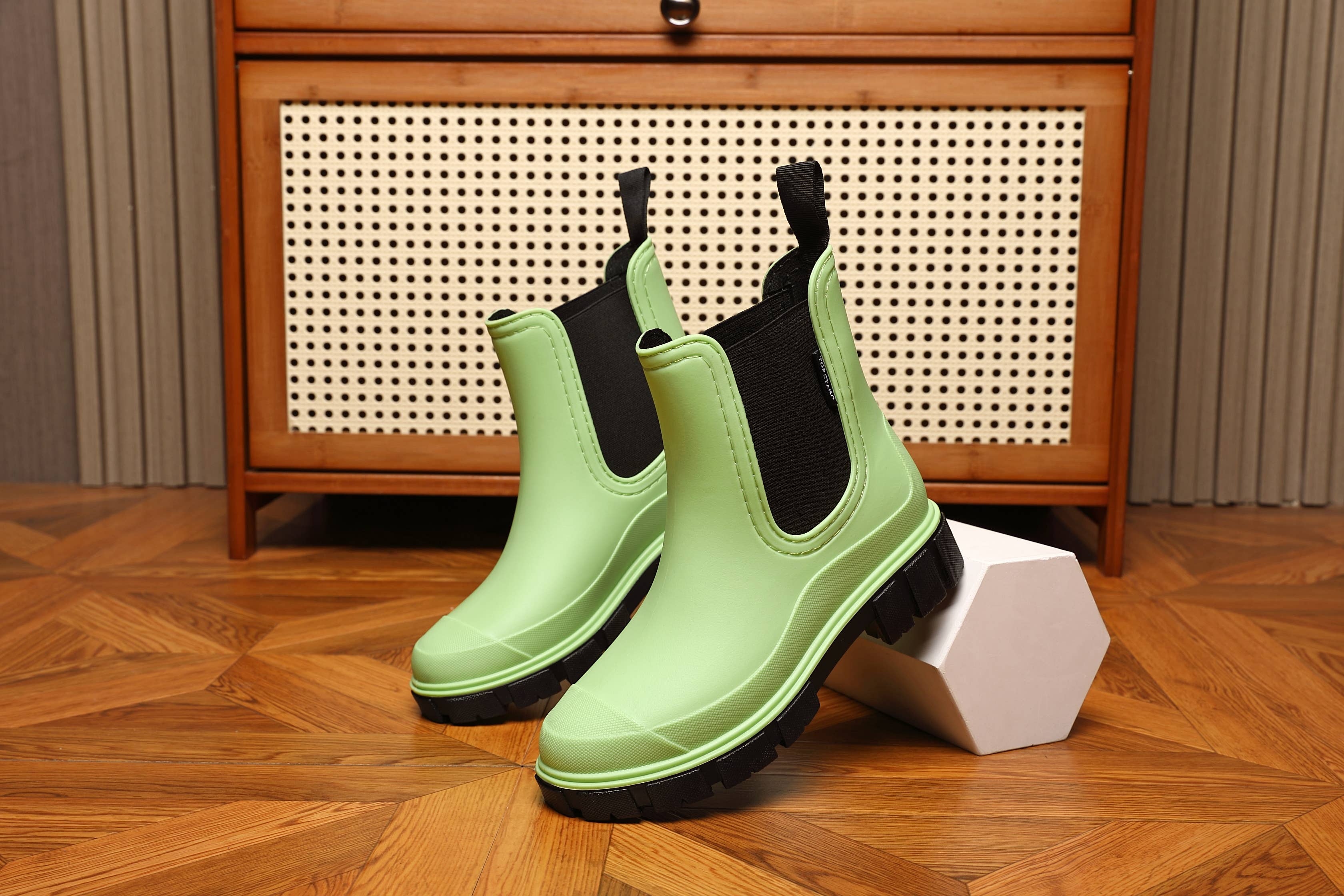 Top Staka - Wholesale Rain Boots - Women's - BG-595 Women's Wellies Boots -  Waterproof Rain Boots4