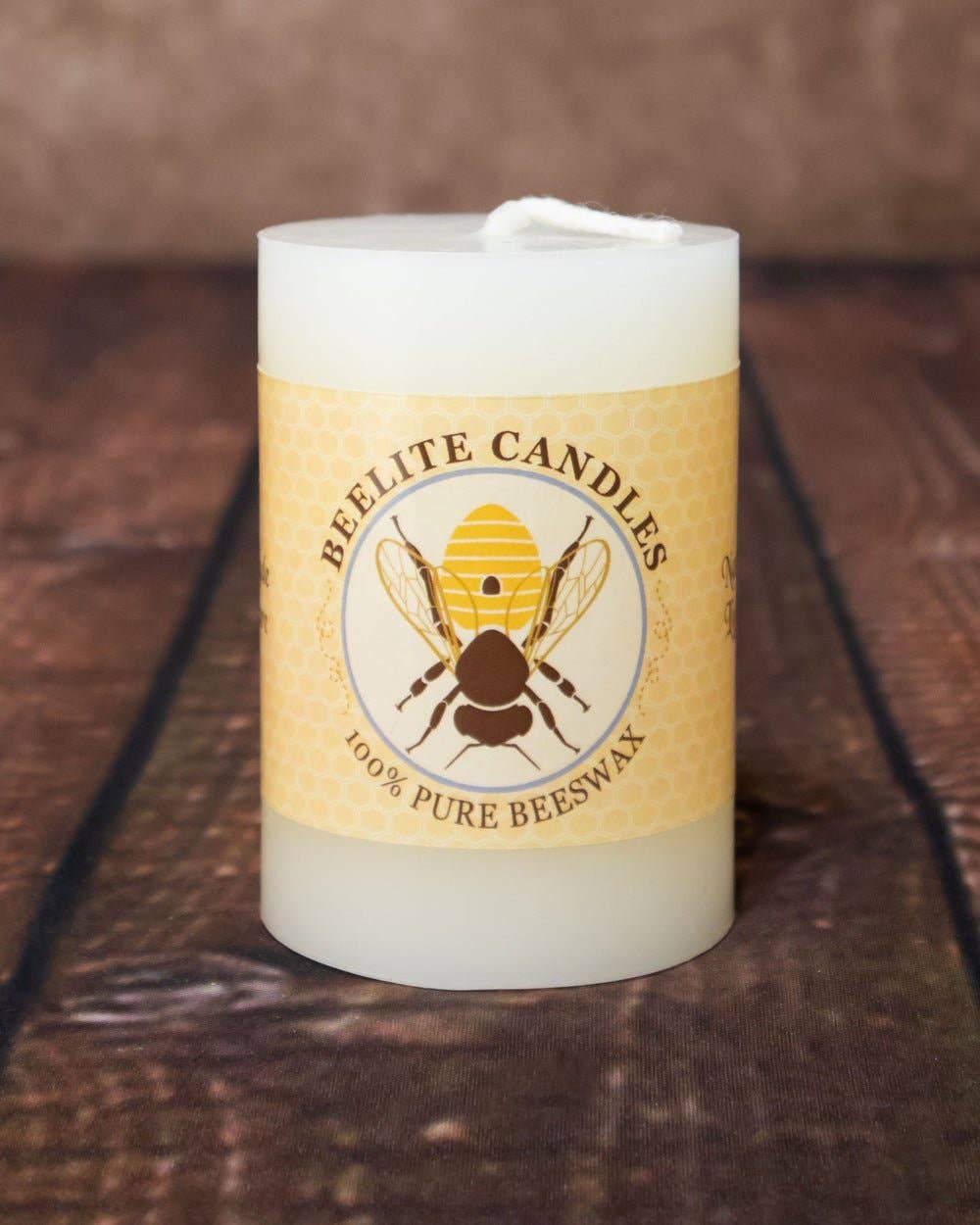 Beelite Candles - Wholesale Pillar Candle - Smooth Beeswax Pillar Candles24