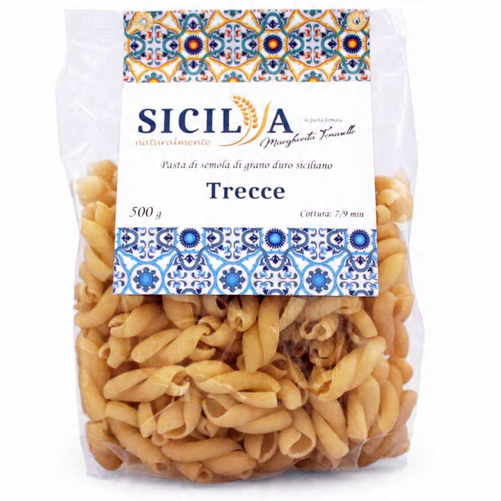 Pasta Trecce - Made in Italy (Sicily) for wholesale by Sicilia naturalmente