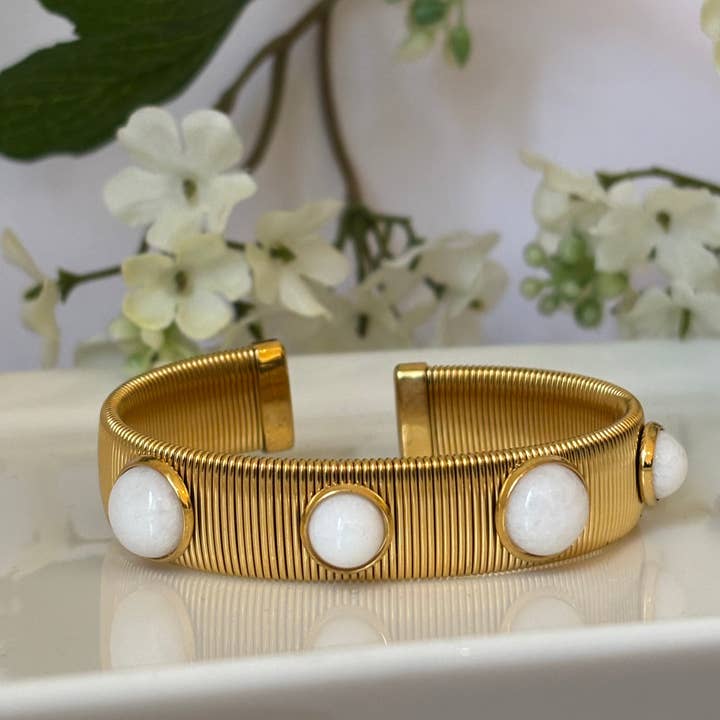 Pulsera de acero inoxidable LUNÉA para venta al por mayor de Zelda Bijoux