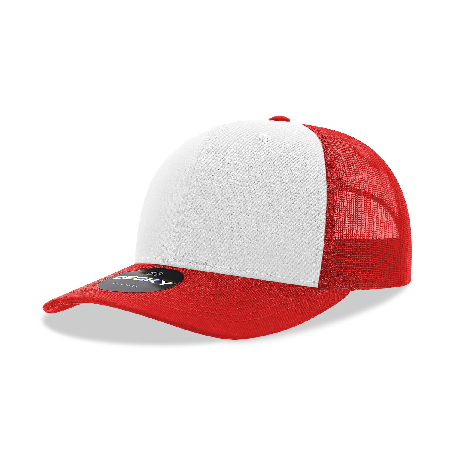 The Park Wholesale - Vente Casquette de camionneur – unisexe - Casquette Trucker classique Decky 6021, 6 panneaux, style mid pro142