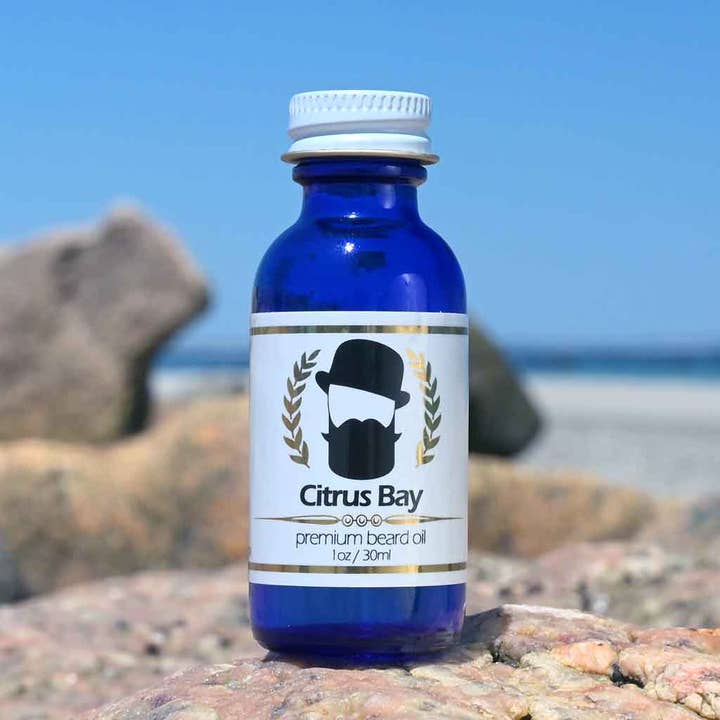 The Beard Baron - Wholesale Beard Conditioner - Citrus Bay Premium Beard Oil