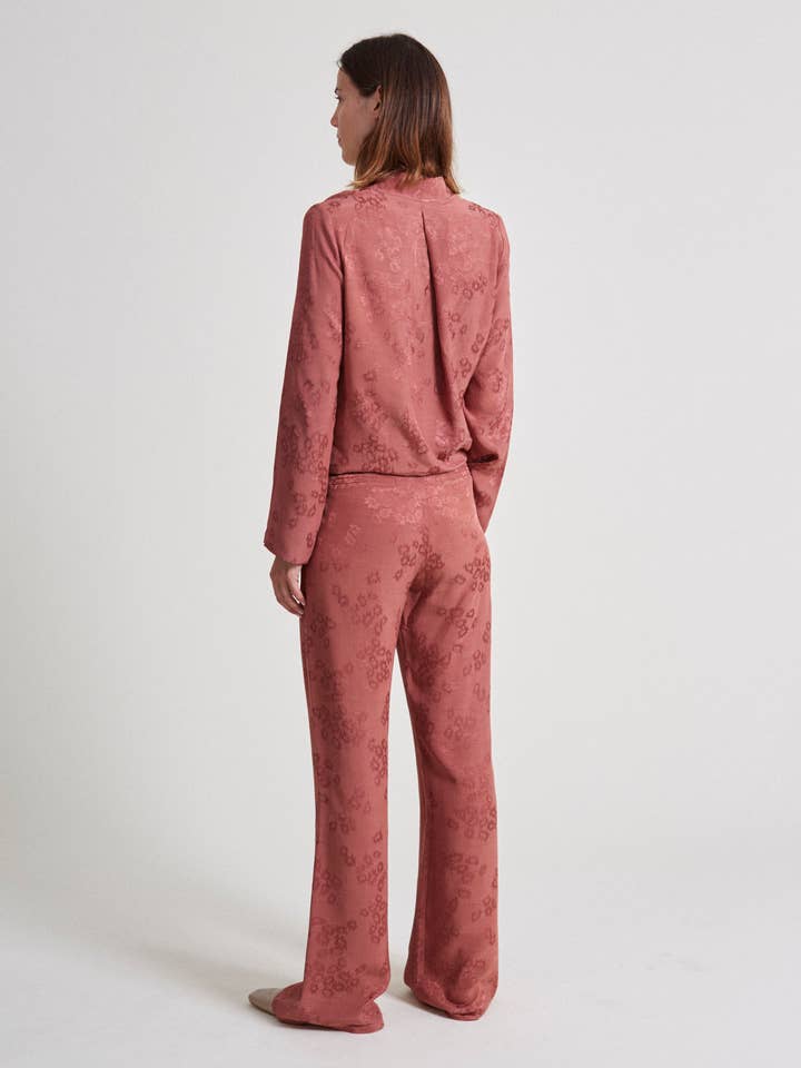 Calças Jacquard por atacado de Amaya