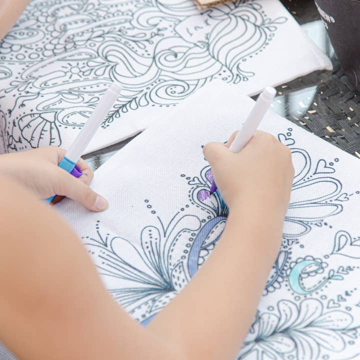 It's OK. It's ART. - Wholesale DIY Craft Kit - Life's a Beach Summer DIY Craft Coloring Kit10