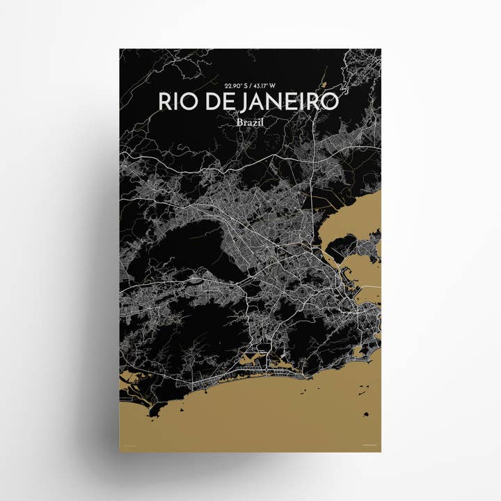 Affiche de la ville de Rio de Janeiro pour la vente par OurPoster.com