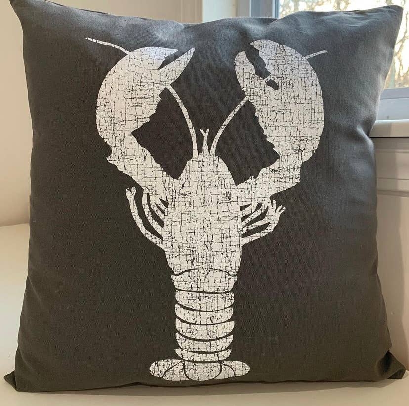 Cape Crafter - Wholesale Throw/Decorative Pillow - "LOBSTER"  Pillow2