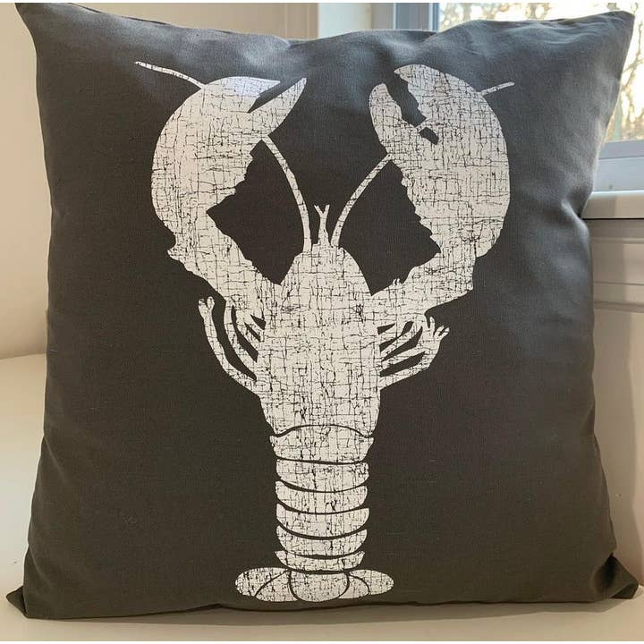 Cape Crafter - Wholesale Throw/Decorative Pillow - "LOBSTER" Pillow2