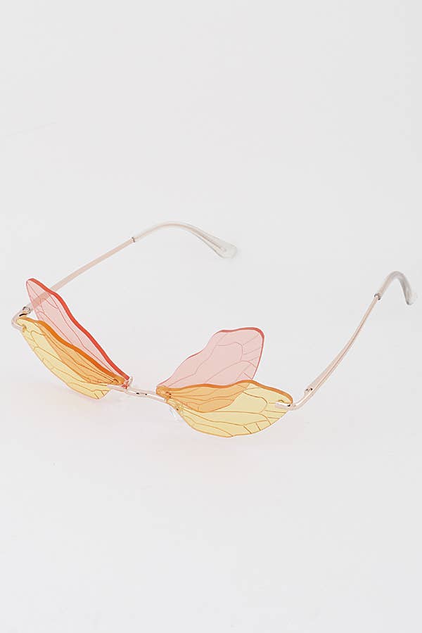 MIX COLOR Fairy Wings Sunglasses for wholesale on Faire3