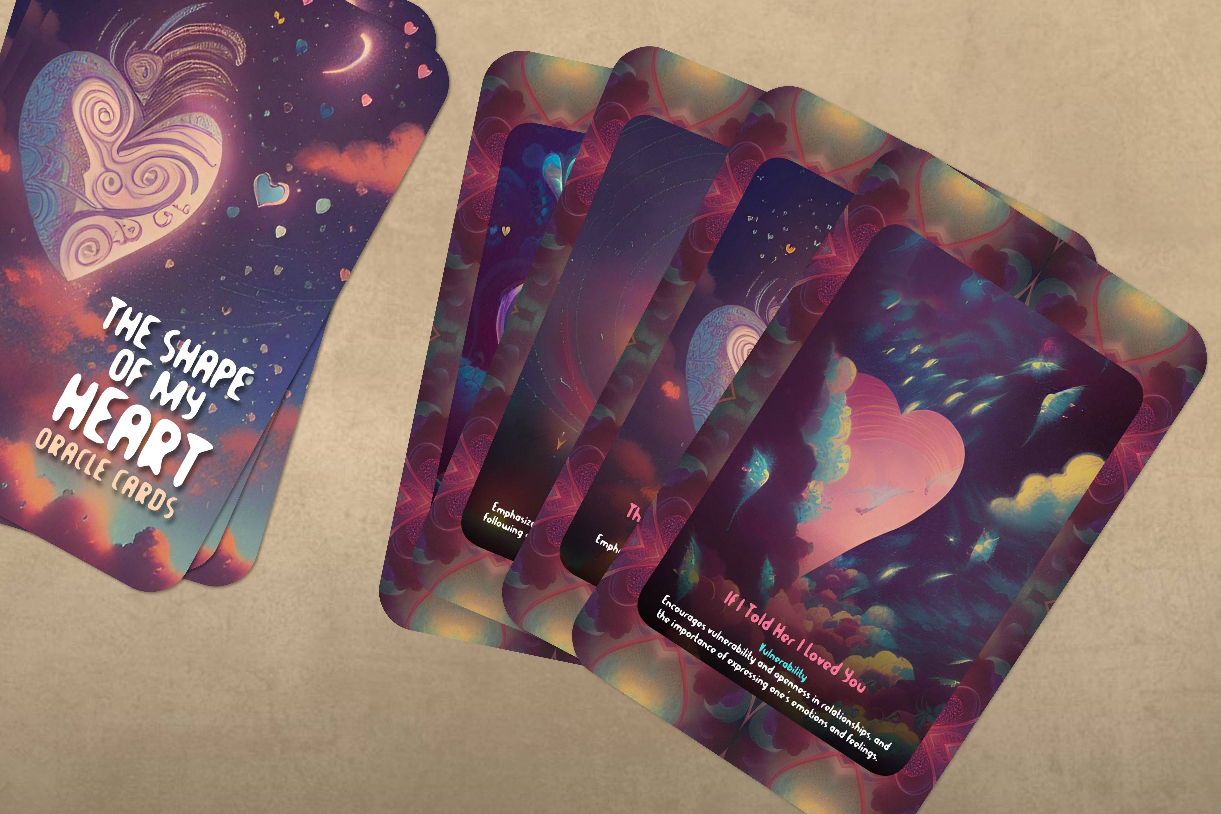 Ibiza Tarot USA – wholesale Tarot cards – The Shape of my Heart - Oracle Cards8