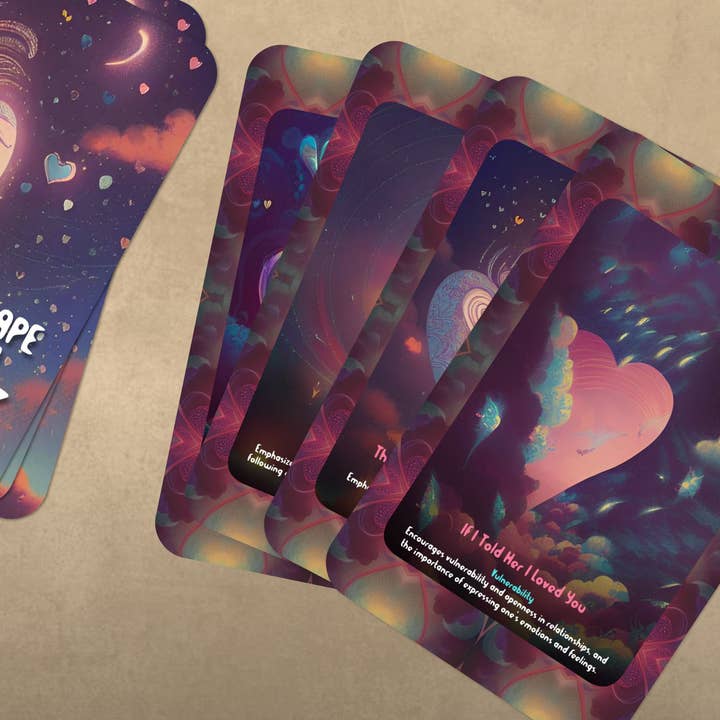 Ibiza Tarot USA – wholesale Tarot cards – The Shape of my Heart - Oracle Cards8