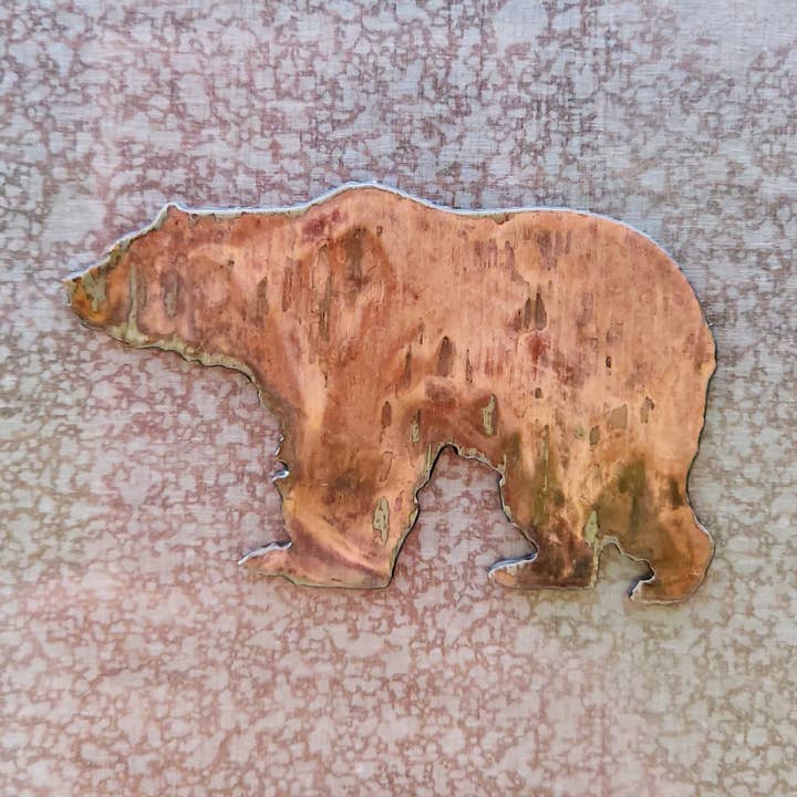 Kleiner Bär Magnet für den Großhandel von Rustic Metalz