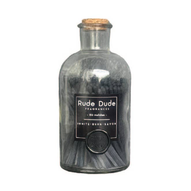 Rude Dude Matches for wholesale by Rude Dude Fragrances by Cali Cosmetics, Inc.