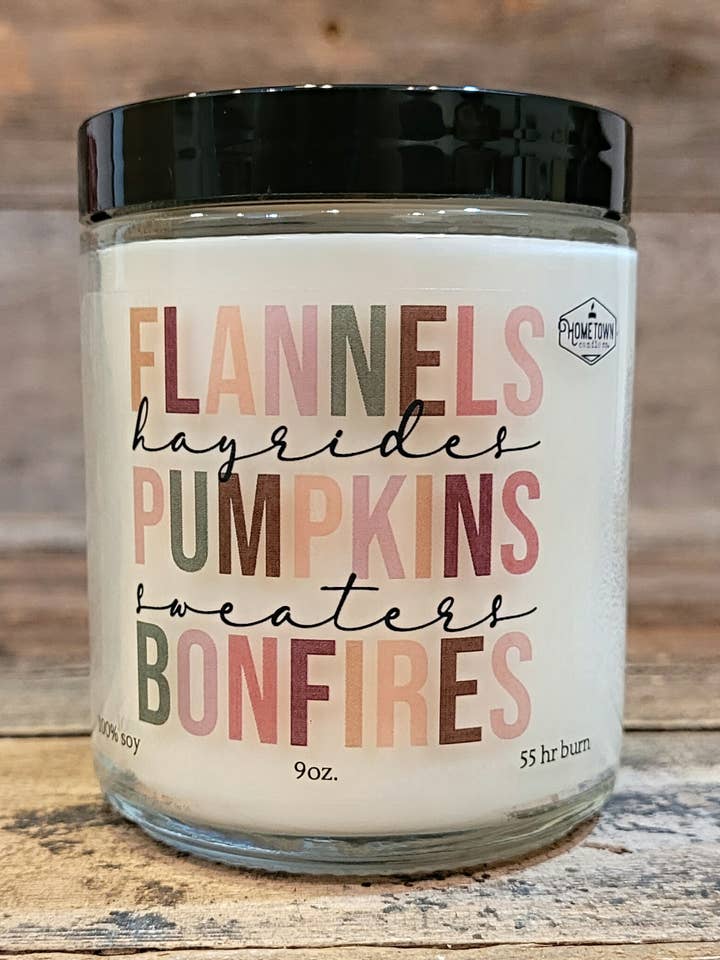 Vela de Favoritos Acony Favoritos (6-oz Jar) por atacado de Hometown Candle Co.