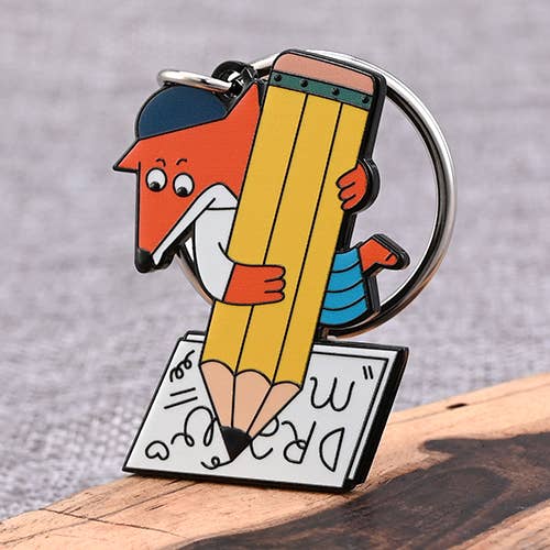 Custom Hard Enamel Keychains for wholesale by GSJJ