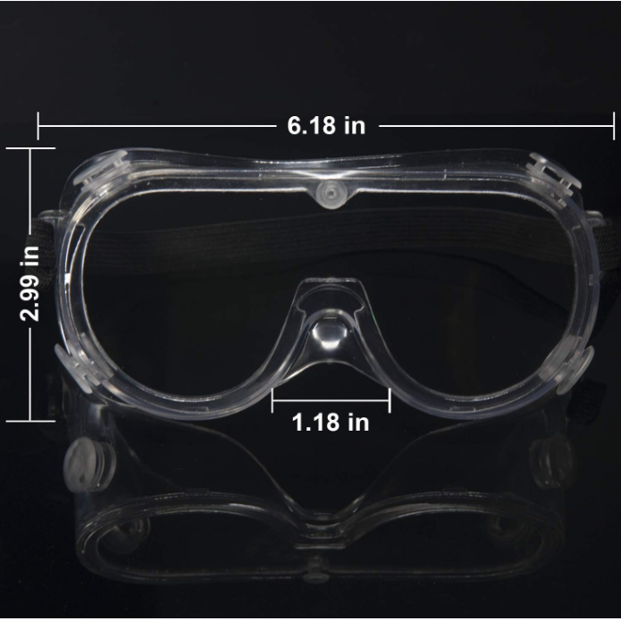 Trio Trading - Vendita all'ingrosso Attrezzatura di sicurezza - Trio Trading Occhiali e Maschere Protettive 30 Pezzi, Lenti Trasparenti ANSI Z87.16