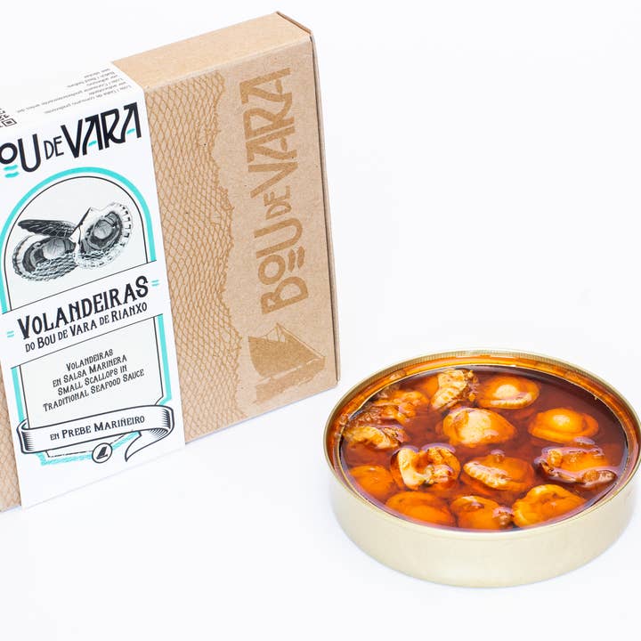 SMALL SCALLOPS FROM RIANXO (IN A TRADITIONAL SEAFOOD SAUCE) for wholesale by BOU DE VARA
