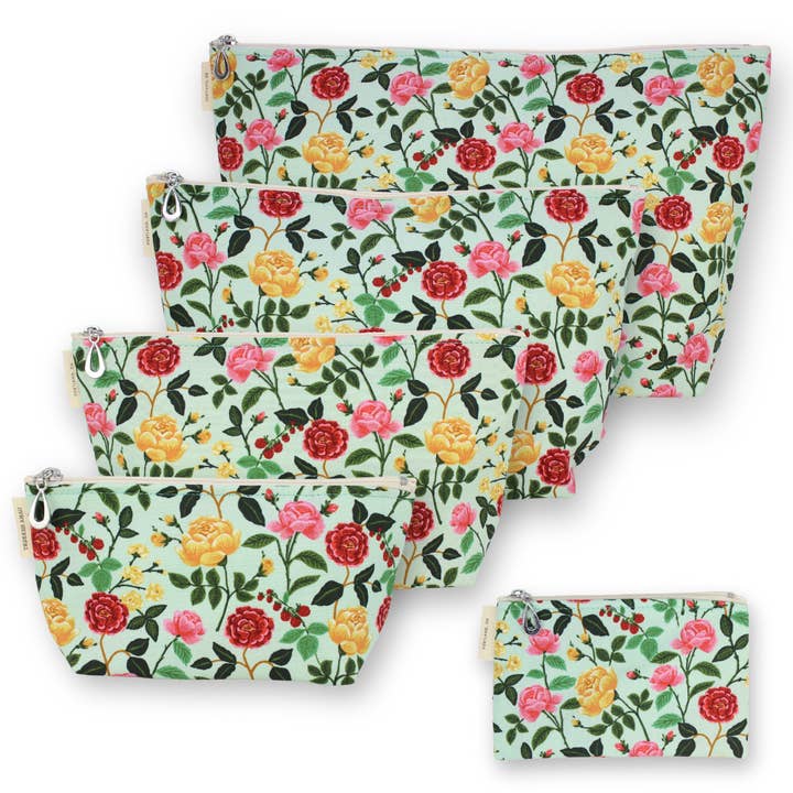 Dana Herbert – bolsa de maquilhagem e cosméticos por atacado – Conjunto de Bolsas de Maquilhagem - S, M, L, XL + Moeda (Poupe $4,75)13