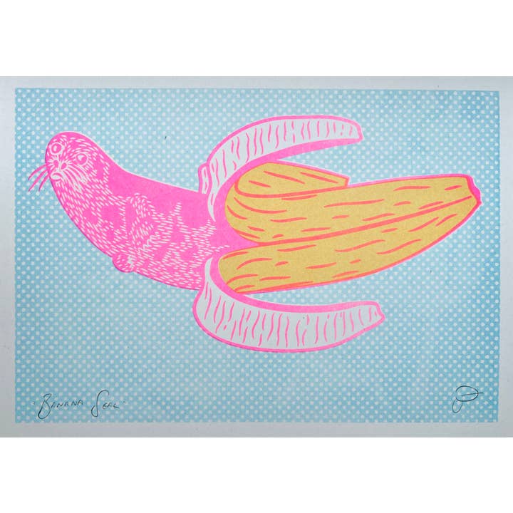 Strangford - Wholesale Art Print - Banana Seal