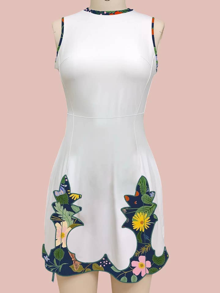 Paddle & Palm Pickleball – Großhandel Sportkleid – Damen – Das Blumenkleid für den Urlaub4