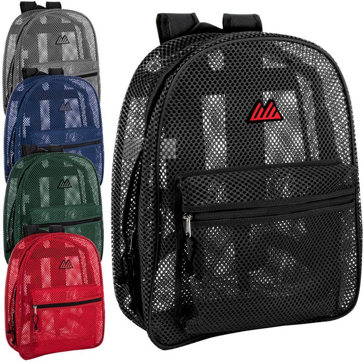 JSBlueRidge Toys - Venta al por mayor Mochila - Niños - Mochila de Malla Premium para Niños de Regreso a Clases