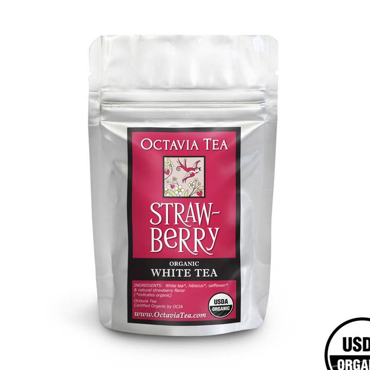 Octavia Tea - Wholesale Loose Tea - Strawberry - Organic0