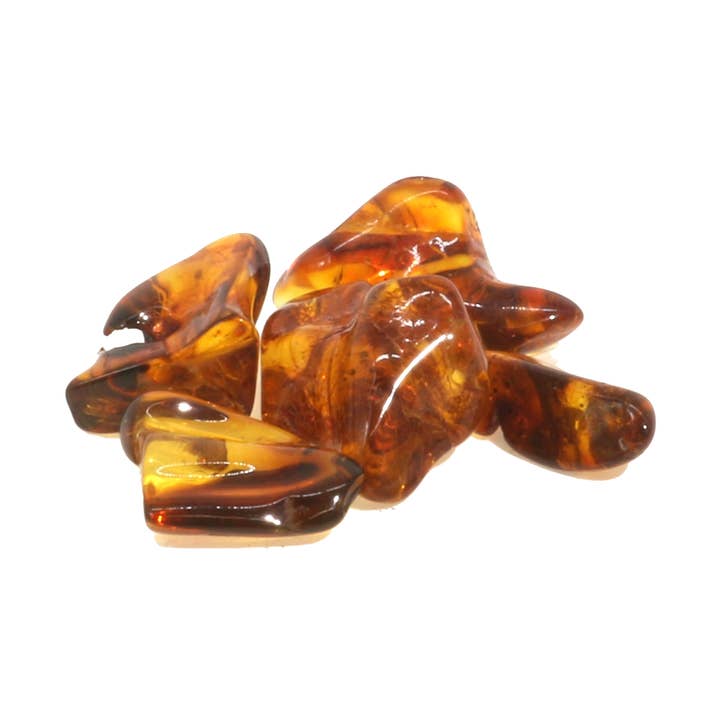 Stonebridge Imports - Wholesale Spiritual Stone/Crystal - Amber Baltic E Tumbled Stones0