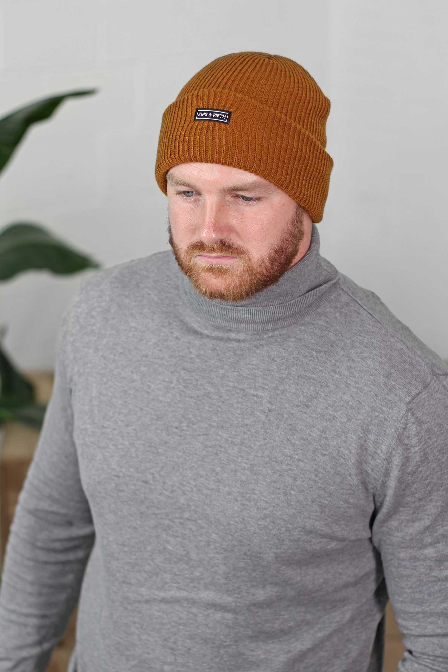 King & Fifth Supply Co – Gorro - Homem por atacado – Gorro masculino desleixado - The Forte28