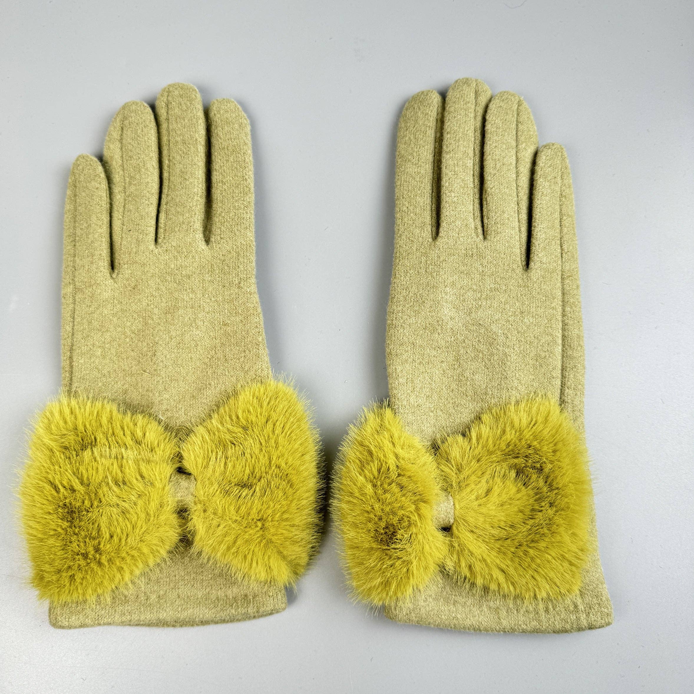 Ole - Venta al por mayor Guantes - Mujer - Guantes de Pantalla Táctil con Lazo de Piel Sintética GL00593