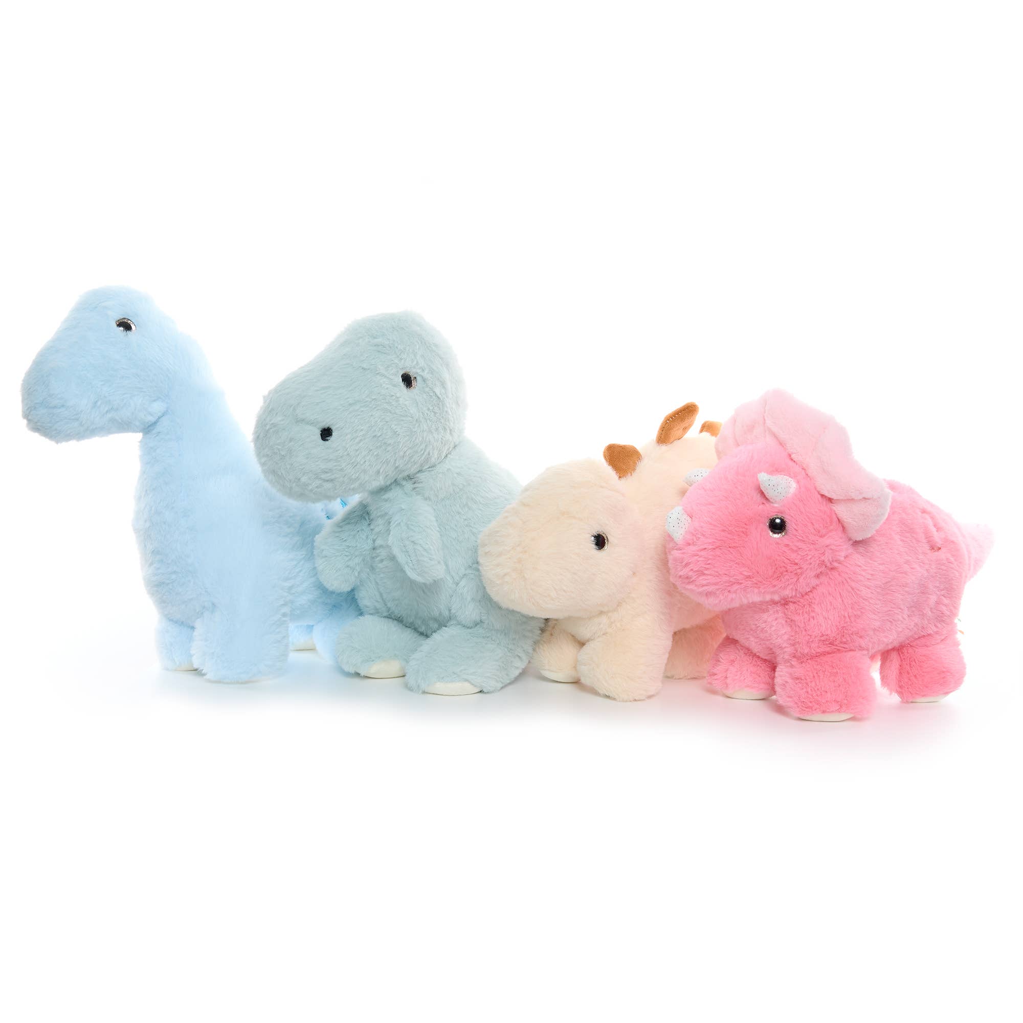 BARNSHENN - Vente Peluche – enfant et bébé - Peluche dinosaure Crème Dream doux | 38 cm1