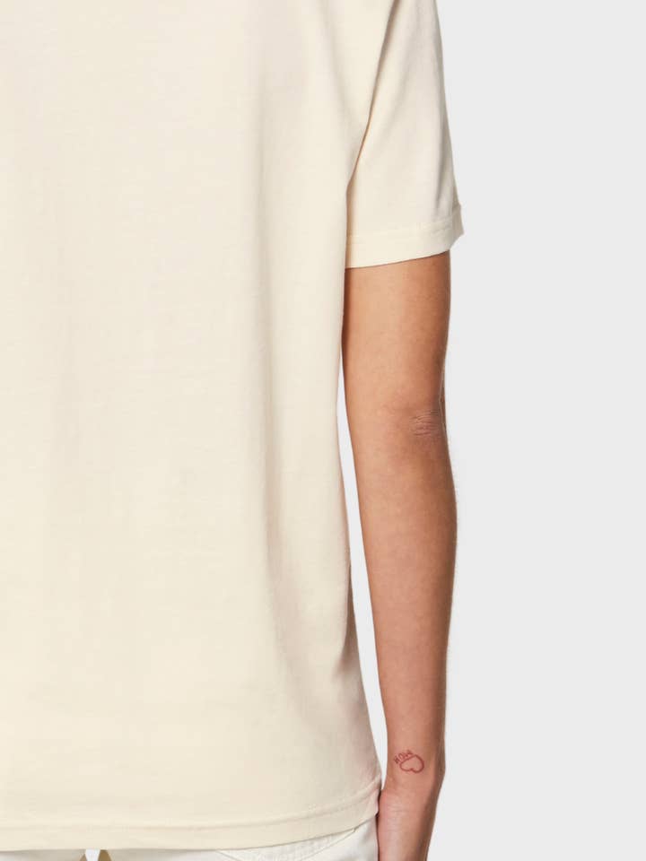 Unisex Organic Tee - Natural Raw for wholesale by Unordinary Apparel