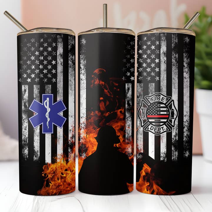 Occupation Fire EMS Tumbler for wholesale by FloBama Girls Wholesale