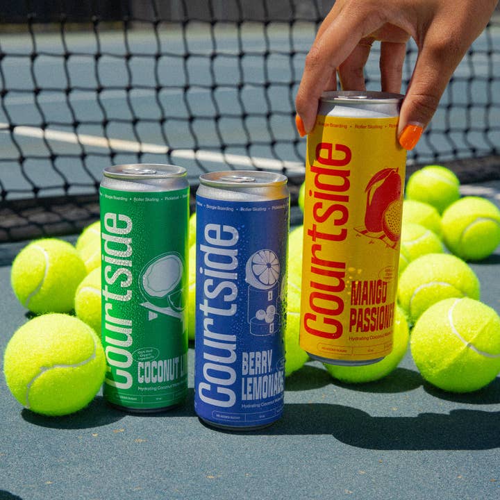 Courtside - Wholesale Sports/Energy Drink - Courtside, Home Team Pack, Single Flavor 12-Pack