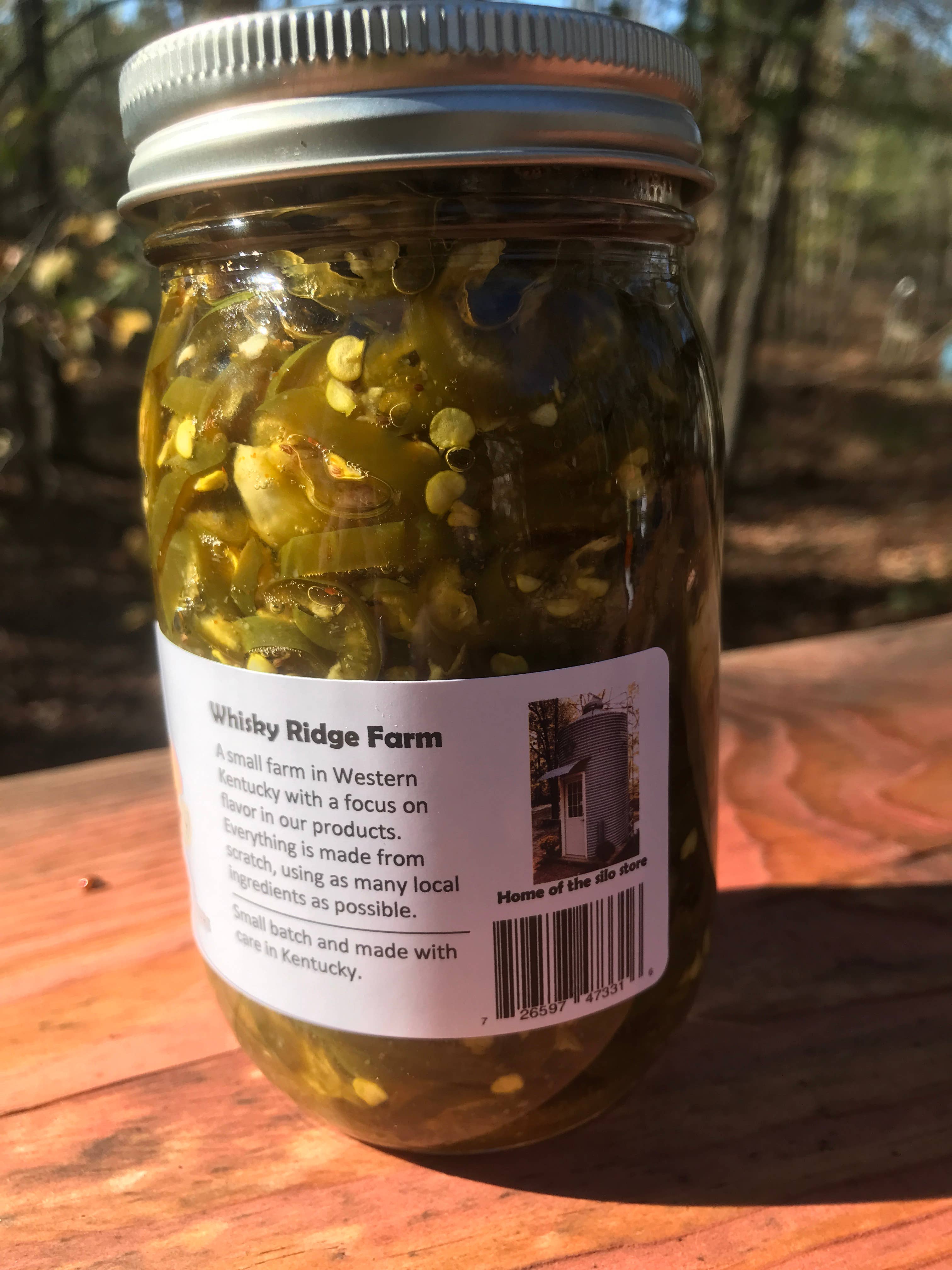 Whisky Ridge Farm - Wholesale Pickled Vegetables - Kentucky Candy - Candied Jalapenos10