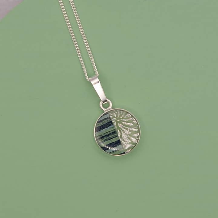 Dot Pendant - Sea Green for wholesale by Circle & Dash