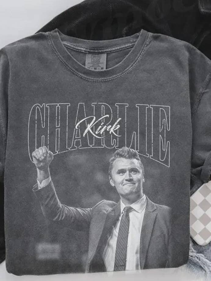 Charlie Kirk Comfort Colors Shirt, Charlie Kirk Sweatshirt and other Purchase Wholesale charlie kirk sweatshirt. Free Returns & Net 60 Terms on Faire trending on Faire.