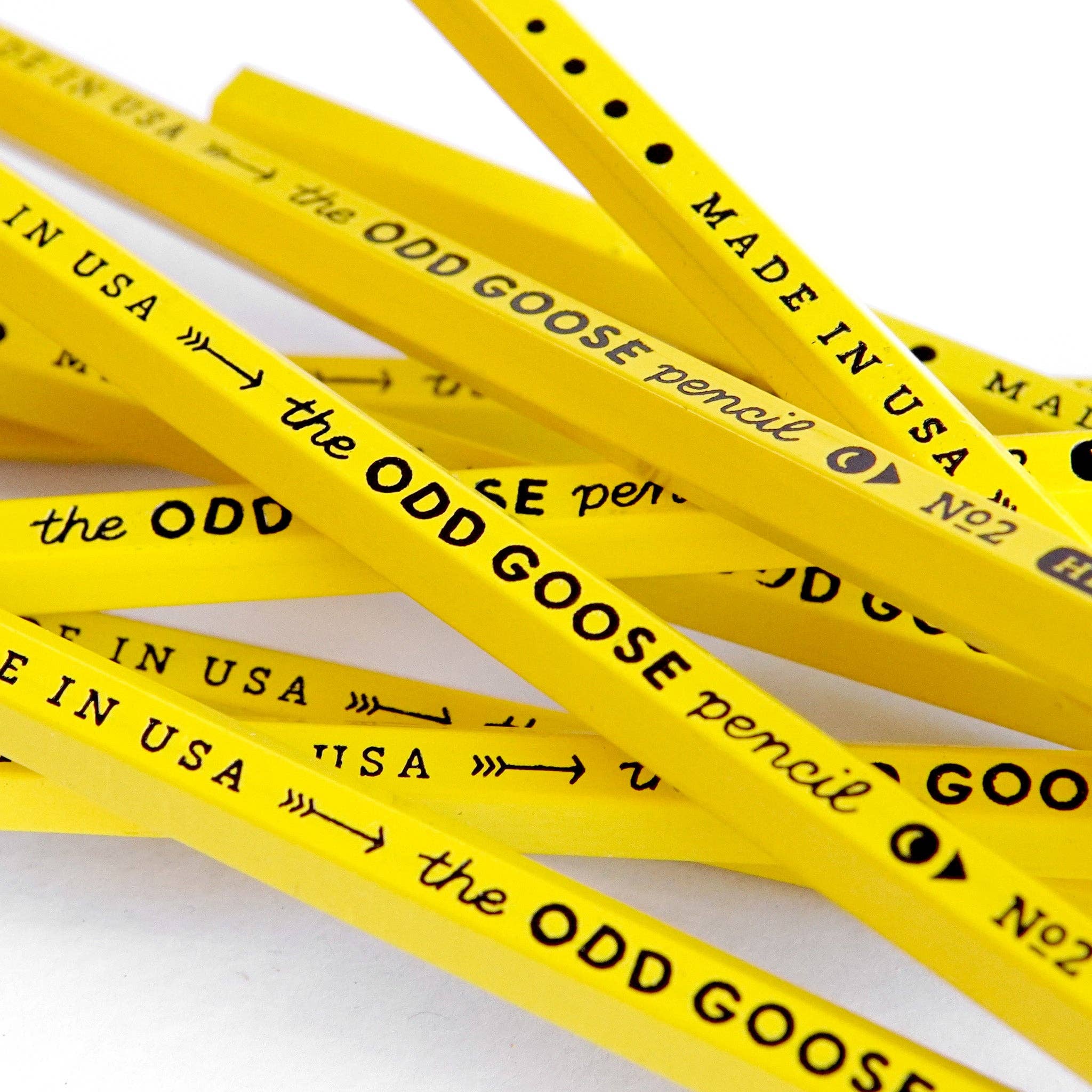 Odd Goose Stationery – wholesale Pencil – The Odd Goose Pencil - Handmade Giftable Retro Style Box2