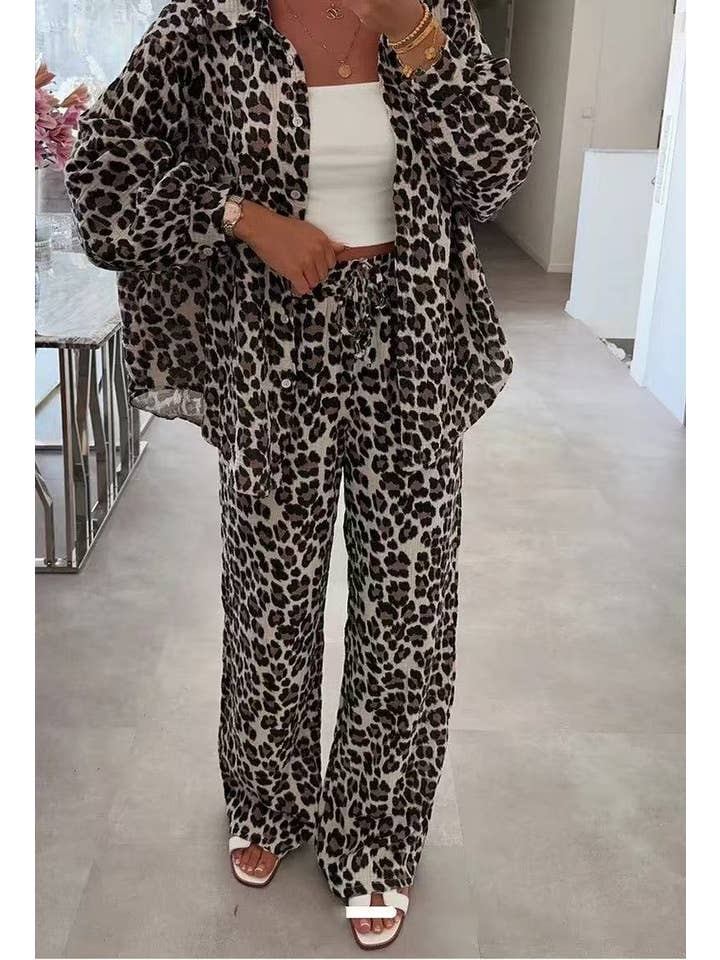 ESTEE BROWN - Wholesale Pants - Women's - Wide cotton gauze pants - 7638