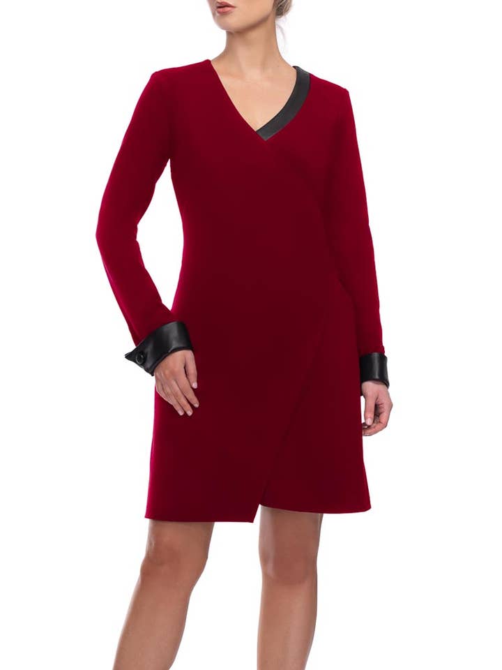 KG Semi Wrap Dress for wholesale by KG'S HOUSE OF FASHION